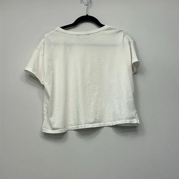 French connection take it easy cropped T-shirt size small - Picture 4 of 7